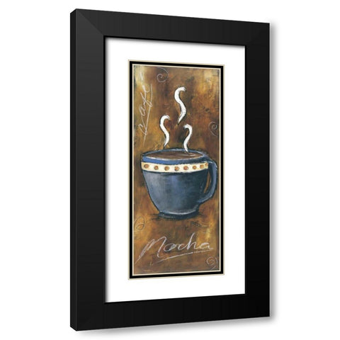 Mocha Black Modern Wood Framed Art Print with Double Matting by Gamel, Tara