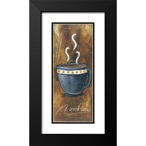 Mocha Black Modern Wood Framed Art Print with Double Matting by Gamel, Tara