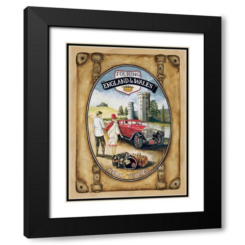 Royal Touring Black Modern Wood Framed Art Print with Double Matting by Gorham, Gregory