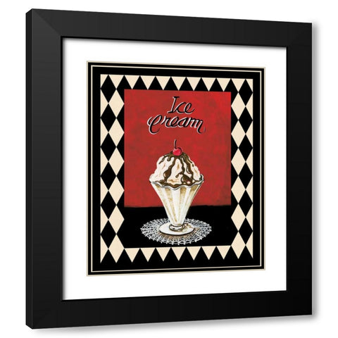Desserts IV Black Modern Wood Framed Art Print with Double Matting by Gorham, Gregory