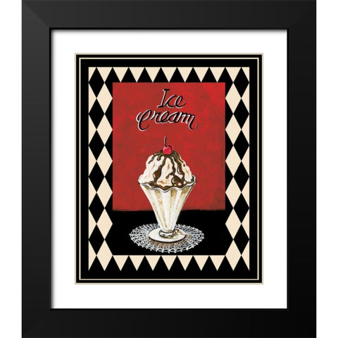 Desserts IV Black Modern Wood Framed Art Print with Double Matting by Gorham, Gregory