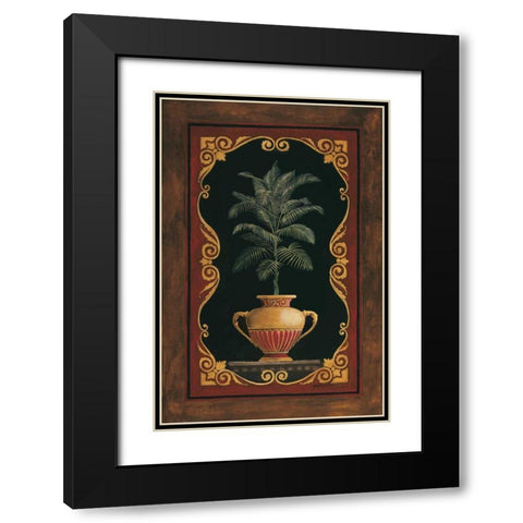 Golden Cocos Black Modern Wood Framed Art Print with Double Matting by Gorham, Gregory