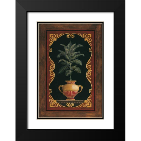 Golden Cocos Black Modern Wood Framed Art Print with Double Matting by Gorham, Gregory