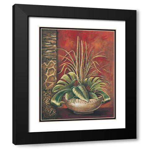 Exotic Tropical I Black Modern Wood Framed Art Print with Double Matting by Gorham, Gregory