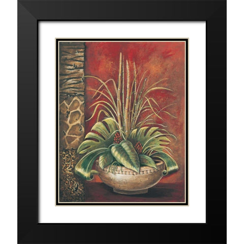 Exotic Tropical I Black Modern Wood Framed Art Print with Double Matting by Gorham, Gregory
