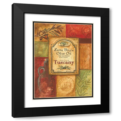 Tuscan Olive Oil Black Modern Wood Framed Art Print with Double Matting by Gorham, Gregory
