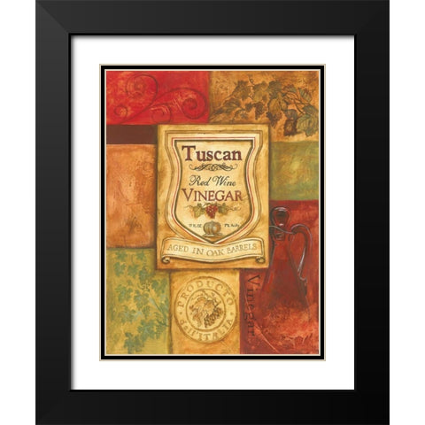 Tuscan Vinegar Black Modern Wood Framed Art Print with Double Matting by Gorham, Gregory