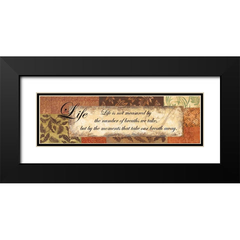 Lifes Moments - special Black Modern Wood Framed Art Print with Double Matting by Gorham, Gregory