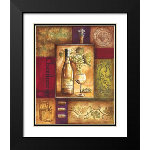 Valley Wine I Black Modern Wood Framed Art Print with Double Matting by Gorham, Gregory