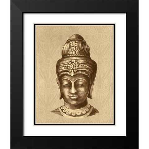 Lopburi II Black Modern Wood Framed Art Print with Double Matting by Gorham, Gregory