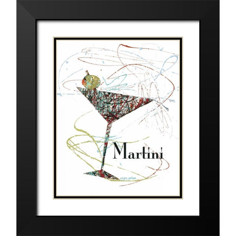 Happy Hour Motif I Black Modern Wood Framed Art Print with Double Matting by Gorham, Gregory