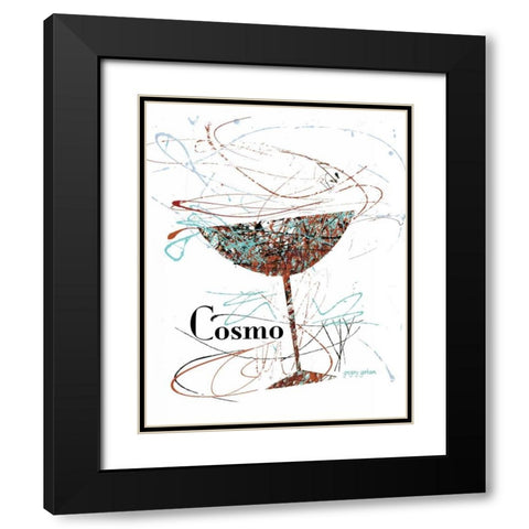 Happy Hour Motif Ii Black Modern Wood Framed Art Print with Double Matting by Gorham, Gregory