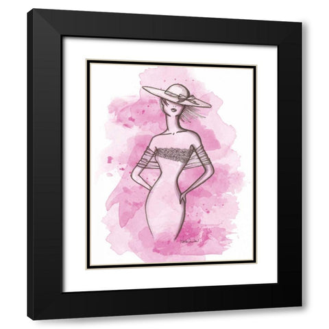 From the Runway II Black Modern Wood Framed Art Print with Double Matting by Guinn, Katie