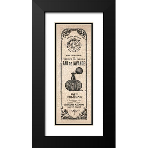 Hotel Bath Panel I Black Modern Wood Framed Art Print with Double Matting by Harbick, N