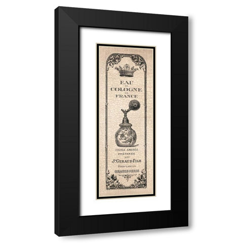 Hotel Bath Panel II Black Modern Wood Framed Art Print with Double Matting by Harbick, N