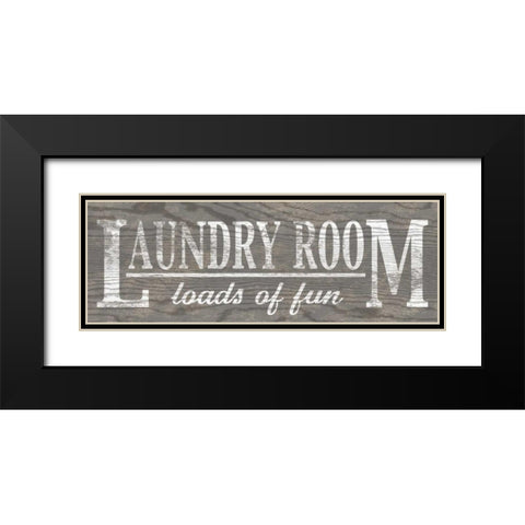 Loads of Fun Black Modern Wood Framed Art Print with Double Matting by Harbick, N