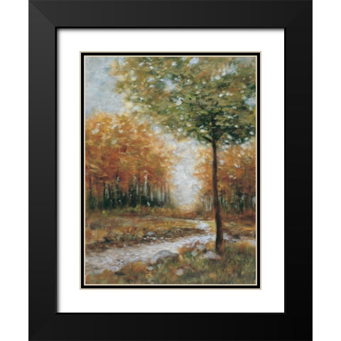 Country Retreat I Black Modern Wood Framed Art Print with Double Matting by Lee, Scott