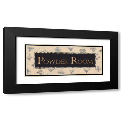 French White I Black Modern Wood Framed Art Print with Double Matting by Jeffrey, Jillian