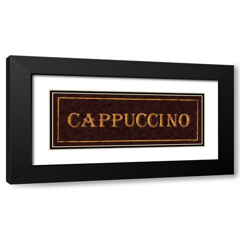 Cappuccino Black Modern Wood Framed Art Print with Double Matting by Jones, Catherine