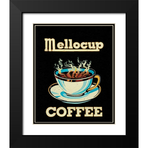 Mellocup Black Modern Wood Framed Art Print with Double Matting by Jones, Catherine