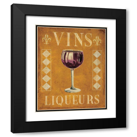 Cocktail Hour II Black Modern Wood Framed Art Print with Double Matting by Jones, Catherine