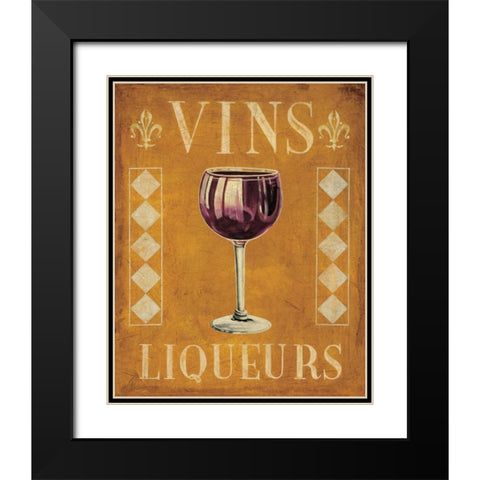 Cocktail Hour II Black Modern Wood Framed Art Print with Double Matting by Jones, Catherine