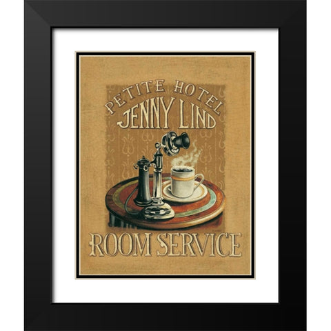 Hold All Calls IV Black Modern Wood Framed Art Print with Double Matting by Jones, Catherine