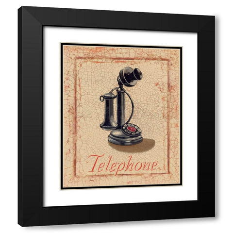 Nine to Five II Black Modern Wood Framed Art Print with Double Matting by Jones, Catherine