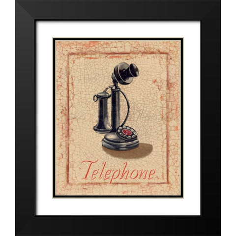 Nine to Five II Black Modern Wood Framed Art Print with Double Matting by Jones, Catherine