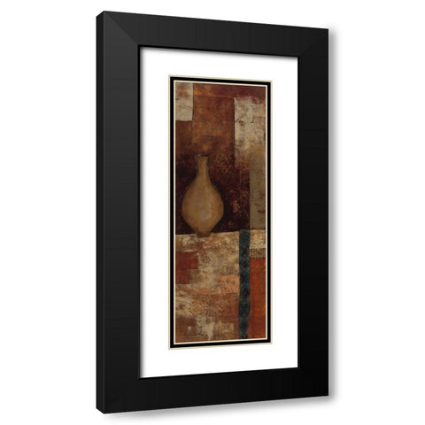 Autumn Solitude I Black Modern Wood Framed Art Print with Double Matting by Kime, John