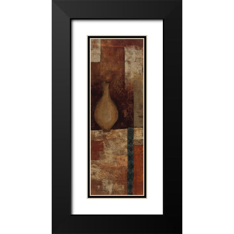 Autumn Solitude I Black Modern Wood Framed Art Print with Double Matting by Kime, John