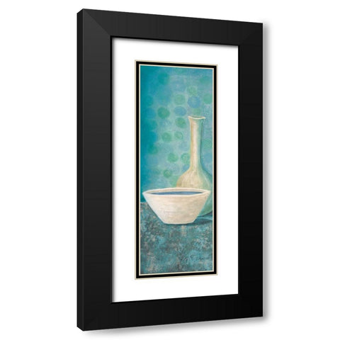 Spa Day II Black Modern Wood Framed Art Print with Double Matting by Kime, John