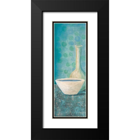 Spa Day II Black Modern Wood Framed Art Print with Double Matting by Kime, John