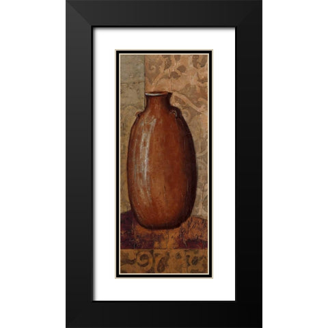 Zen Still Life I Black Modern Wood Framed Art Print with Double Matting by Kime, John