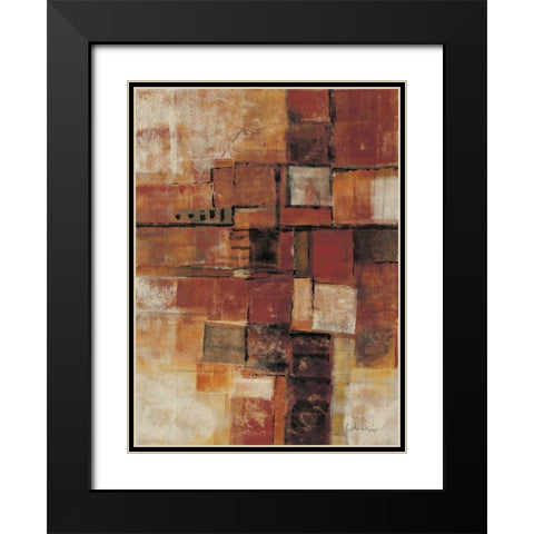 Urban Walk II Black Modern Wood Framed Art Print with Double Matting by Kime, John