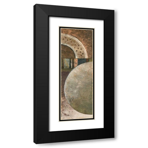 Around Town I Black Modern Wood Framed Art Print with Double Matting by Kime, John