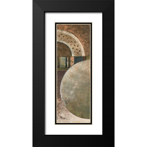 Around Town I Black Modern Wood Framed Art Print with Double Matting by Kime, John