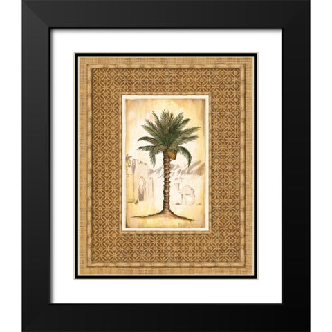 South Palm I Black Modern Wood Framed Art Print with Double Matting by Laliberte, Andrea