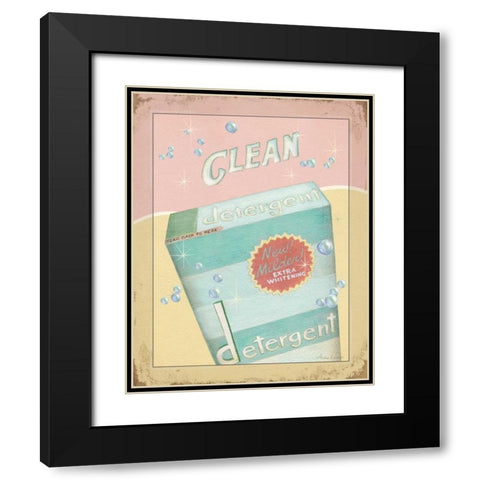 Clean Black Modern Wood Framed Art Print with Double Matting by Laliberte, Andrea