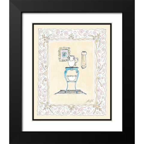 Toilette III Black Modern Wood Framed Art Print with Double Matting by Leal, Steve