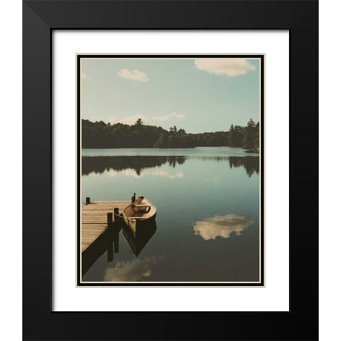 Plenitude I Black Modern Wood Framed Art Print with Double Matting by Lestage, Suzanne