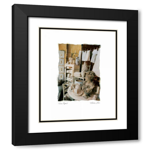 Tuscan Repose I Black Modern Wood Framed Art Print with Double Matting by Love, Maureen