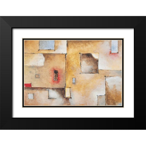 Circuit Breaker II Black Modern Wood Framed Art Print with Double Matting by Linza, Loretta