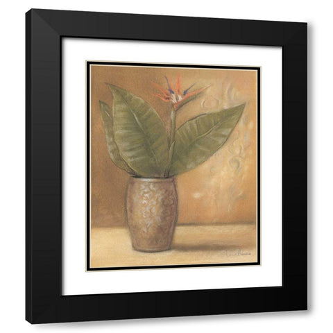 Global Pots II Black Modern Wood Framed Art Print with Double Matting by Marque, Lucia