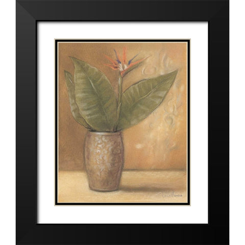 Global Pots II Black Modern Wood Framed Art Print with Double Matting by Marque, Lucia