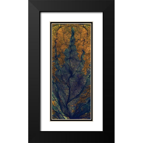 Coleus Window Black Modern Wood Framed Art Print with Double Matting by McLemore, Julia