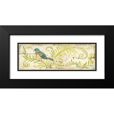 Eco Bunting Black Modern Wood Framed Art Print with Double Matting by McRostie, Kate