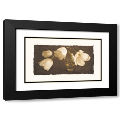 Anima I Black Modern Wood Framed Art Print with Double Matting by Melious, Amy