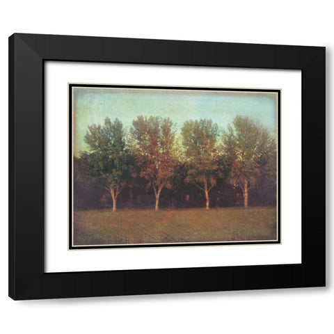 Natures Bliss I Black Modern Wood Framed Art Print with Double Matting by Melious, Amy