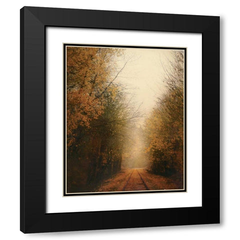 Road of Mysteries I Black Modern Wood Framed Art Print with Double Matting by Melious, Amy